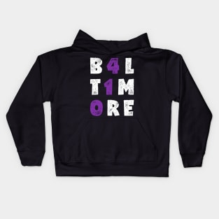 B4LT1M0RE Kids Hoodie